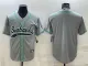 Men's Seattle Seahawks Blank Grey Baseball Nike Jersey
