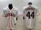 MLB Houston Astros #44 Yordan Alvarez White Game Nike Jersey