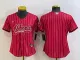 Women San Francisco 49ers Blank Red Baseball Nike Jersey