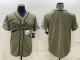 Men's Pittsburgh Steelers Blank 2022 Olive Salute To Service Baseball Nike Jersey