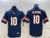 Men's Chicago Bears #10 Chase Claypool Blue Vapor Untouchable Limited Jersey