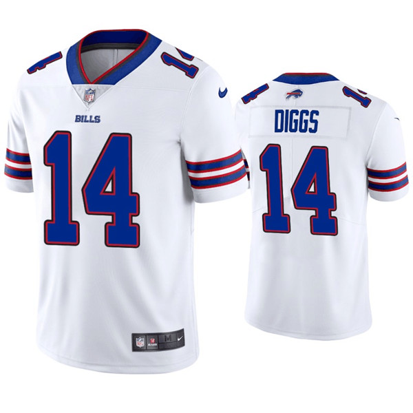 Youth Buffalo Bills #14 Stefon Diggs White Vapor Untouchable Limited Jersey