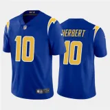 Youth Los Angeles Chargers #10 Justin Herbert Navy Vapor Untouchable Limited Jersey