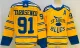 Men's St. Louis Blues #91 Vladimir Tarasenko Yellow 2022-23 Reverse Retro Jersey