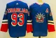 Men's New York Rangers #93 Mika Zibanejad Blue 2022 Reverse Retro Jersey