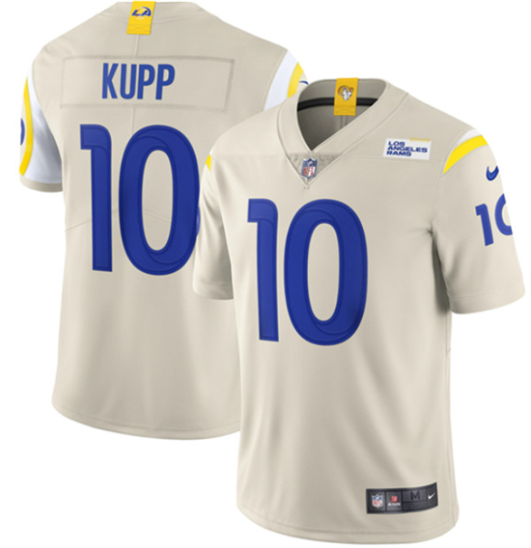 Youth Los Angeles Rams #10 Cooper Kupp 2020 Bone Vapor Limited Jersey