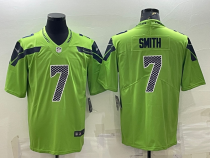 Men's Seattle Seahawks #7 Smith Green Vapor Untouchable Limited Jersey