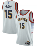 NBA Denver Nuggets #15 Nikola Jokic White 2022/23 City Edition Jersey