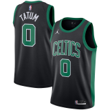 NBA Boston Celtics #0 Jayson Tatum Black Jersey