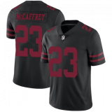 Youth San Francisco 49ers #23 Christian McCaffrey Black Vapor Untouchable Limited Jersey