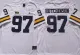 NCAA Michigan Wolverines #97 Aidan Hutchinson White Jersey
