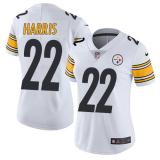 Women Pittsburgh Steelers #22 Najee Harris White 2021 Vapor Untouchable Limited Jersey