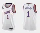 NBA Phoenix Suns #1 Devin Booker White Association Edition Jersey