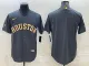 MLB Houston Astros Blank 2022 All-Star Charcoal Jersey