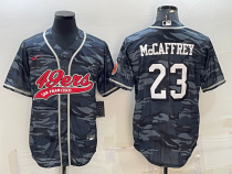 Men's San Francisco 49ers #23 Christian McCaffrey Fashion Baseball Nike Jersey