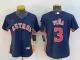 MLB Houston Astros #3 Jeremy Peña Navy Game Nike Jersey