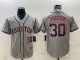 MLB Houston Astros #30 Kyle Tucker Grey Game Nike Jersey