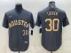 MLB Houston Astros #30 Kyle Tucker 2022 All-Star Charcoal Jersey