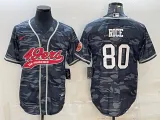 Men's San Francisco 49ers #80 Jerry Rice Fashion Baseball Nike Jersey