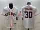 MLB Houston Astros #30 Kyle Tucker White Game Nike Jersey