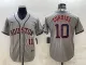 MLB Houston Astros #10 Yuli Gurriel Grey Game Nike Jersey
