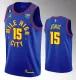NBA Denver Nuggets #15 Nikola Jokic Blue 2022-23 Statement Edition Jersey