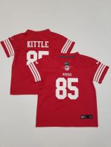 San Francisco 49ers #85 George Kittle 2022 New Red Vapor Untouchable Limited Toddlers Jersey