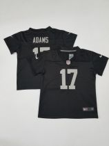 Las Vegas Raiders #17 Davante Adams Black Vapor Untouchable Limited Toddlers Jersey