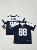 Dallas Cowboys #88 CeeDee Lamb Blue Thanksgiving Vapor Untouchable Limited Toddlers Jersey