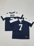 Dallas Cowboys #7 Trevon Diggs Blue Thanksgiving Vapor Untouchable Limited Toddlers Jersey