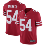 Youth San Francisco 49ers #54 Fred Warner Red Vapor Untouchable Limited Jersey