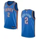 NBA Oklahoma City Thunder #2 Shai Gilgeous-Alexander 2022/23 Swingman Blue Jersey