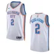 NBA Oklahoma City Thunder #2 Shai Gilgeous-Alexander 2022/23 Swingman White Jersey