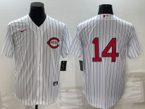 MLB Cincinnati Reds #14 Rose 2022 White Field Of Dreams Jersey