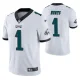 Youth Philadelphia Eagles #1 Hurts White Vapor Untouchable Limited Jersey