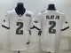 Men's Philadelphia Eagles #2 Darius Slay JR White Super Bowl LVII Patch Vapor Limited Jersey