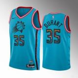 NBA Phoenix Suns #35 Kevin Durant Blue 2022/23 City Edition Jersey