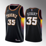 NBA Phoenix Suns #35 Kevin Durant Black 2022/23 Statement Edition Jersey