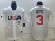 MLB USA Baseball Mookie Betts 2023 World Baseball Classic White Jersey
