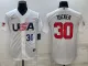 MLB USA Baseball Kyle Tucker 2023 World Baseball Classic White Jersey