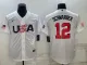 MLB USA Baseball Kyle Schwarber 2023 World Baseball Classic White Jersey