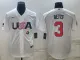 MLB USA Baseball Mookie Betts 2023 World Baseball Classic White Jersey
