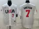 MLB USA Baseball Brady Singer 2023 World Baseball Classic White Jersey