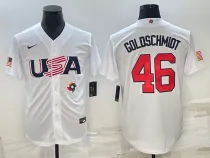 MLB USA Baseball Paul Goldschmidt 2023 World Baseball Classic White Jersey