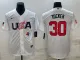 MLB USA Baseball Kyle Tucker 2023 World Baseball Classic White Jersey
