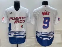 MLB USA Baseball Javier Báez 2023 World Baseball Classic White Jersey
