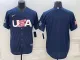 MLB USA Baseball Blank 2023 World Baseball Classic White Jersey
