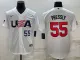 MLB USA Baseball Ryan Pressly 2023 World Baseball Classic White Jersey