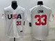 MLB USA Baseball Lance Lynn 2023 World Baseball Classic White Jersey