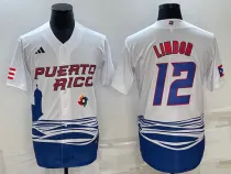 MLB USA Baseball Francisco Lindor 2023 World Baseball Classic White Jersey